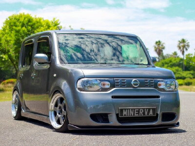 キューブ Z12 Version euro フロントバンパーダクト用メッシュネット3枚SET