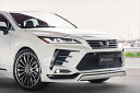 80 ハリアー フロントバンパースポイラー(グリル一体式) LED付き 塗装取付込(2)