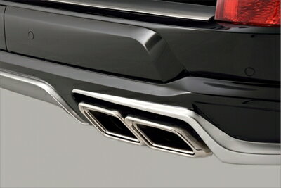 LEXUS LX570 後期 DOUBLE EIGHT スクエア4本出しマフラー フルキットVer. (センター+リアピース)