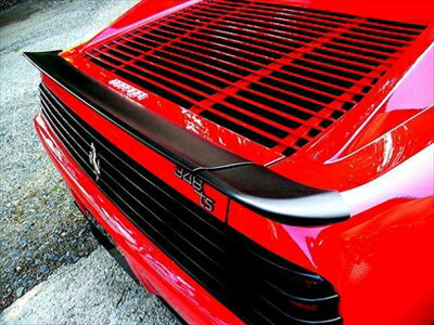 FERRARI 348TS REAR SPOILER 塗装済み