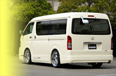 ハイエース TRH214W Concept B type リアバンパーフェイス 塗装済み