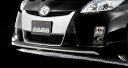 プリウス ZVW30 フロントハーフスポイラー 塗装済 ブラック 取付込(2)