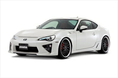 86 ZN6 LFT-86 エアロ3点キット+トリプルマフラー 後期用 FRP製 塗装済 クリスタルブラックシリカ (D4S..