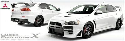 EVO 10 CZ4A リアウイングサイドガーニッシュ