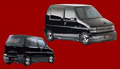 CT/CV WAGON R BLACK×METAL 3点キット 塗装取付込