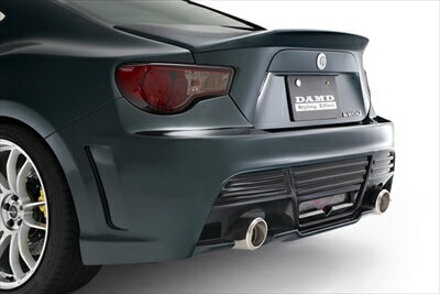 BRZ ZC6 VANTAGE リアバンパー 塗装済 クリスタルブラックシリカ (D4S) 取付込