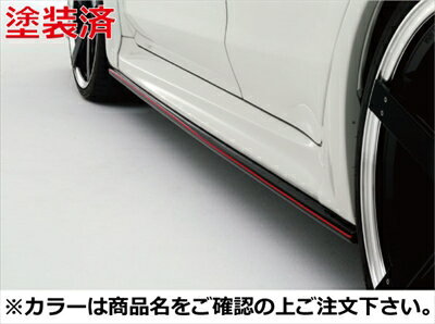 レヴォーグ VM系 A〜C型 プログレッシブ サイドエクステンション 塗装済 クリスタルブラックシリカ (D4..