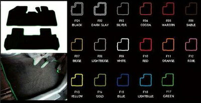 ワゴンR スティングレイ MH23 NEO AMERICAN STYLE フロアマット MONO ROUNGE