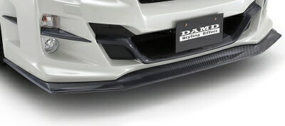 VAG VAB WRX S4/STI DAMD製 フロントバンパー専用 フロントアンダースポイラー メーカー塗装品 クリス..