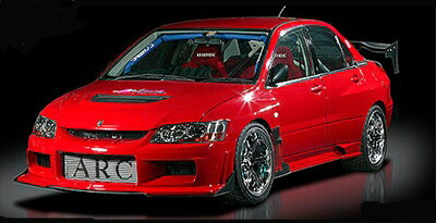 LANCER EVO7/8/9 CT9A Front Bumper Spoiler （バンパーダクト穴付） 塗装済み
