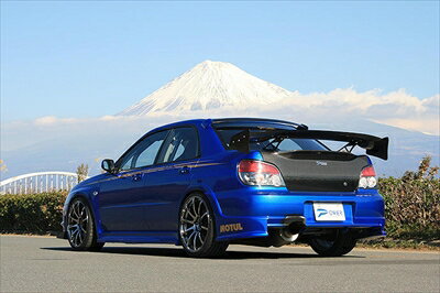 IMPREZA GD系 純正オーバーフェンダー対応 リアハーフスポイラー F型専用