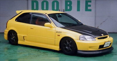 EK CIVIC後期 FRONT SPOILER/カーボン