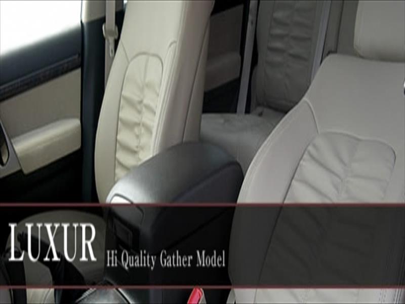 ウィッシュ 20系 シートカバー LUXUR タイプ：1.8A/1.8X車用 ブラック