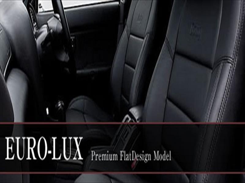ミラ ココア L675S タイプ：L/X (H24.04?) シートカバー EURO-LUX カラー：ブラック