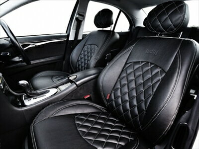 ミラ ココア L685S タイプ：X スペシャルコーデ (H24.04?) シートカバー DIA-GT カラー：ブラック PVC （シルバーステッチ）