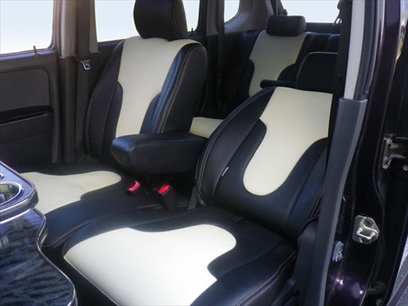 ミラ ココア L675S タイプ：L/X (H24.04?) シートカバー DEP V-Line カラー：ブルー