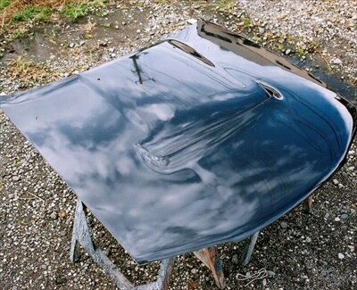 BNR32 GT-R エアロボンネット カーボン 取付込