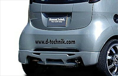 i (アイ) リヤハーフスポイラー 塗装済み