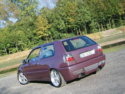 VW GOLF III Rear Bumper RS4 Style