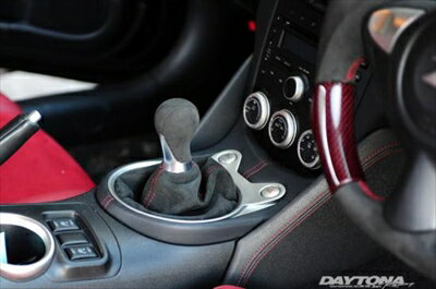 フェアレディZ Z34 アルカンターラ MT シフトブーツ ステッチカラー イエロー