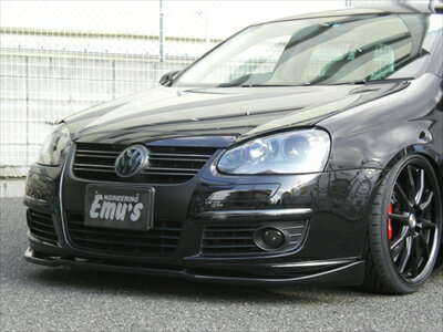 GOLF5 フロントリップスポイラー Ver.2　FRP製 塗装取付込