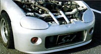 カプチーノ フロントバンパースポイラー Type2 ネット無 塗装済み