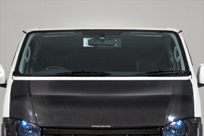 ハイエース 200系 3/4型 標準ボディ PREMIERE ワイパーカウル（ショートタイプ） FRP製 塗装取付込