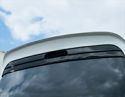 ハイエース 200系 4型 ワイドボディ PROGRESS 2 リアウイング 塗装取付込