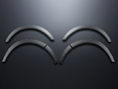 ハイエース 200系 標準ボディ オーバーフェンダー（片側25mmワイド） 未塗装品+ピアスボルト 塗装取付込