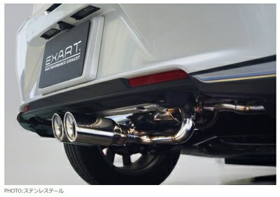 レクサス LBX EXART ONE マフラー ステンレス製円形テール
