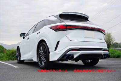 レクサス RX500h/RX350 5AA-TALH17 EXART ONE マフラー スポーツサウンド TRD製リアディフューザー対応 カーボンテール