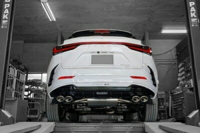 レクサス NX 350 EXART ONE マフラー グラファイトメタリック オーバルテール