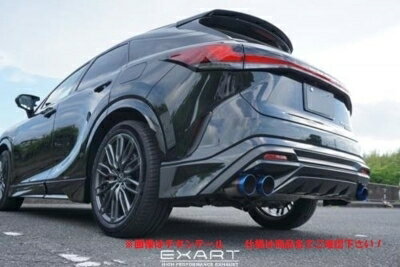 レクサス RX350 5BA-TALA15 モデリスタ製リヤスカート用 EXART ONE マフラー マイルドサウンド グラファイトメタリックテール