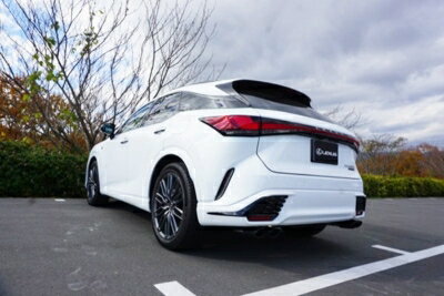 レクサス RX500h/RX350 5AA-TALH17 EXART ONE マフラー スポーツサウンド F SPORT標準バンパー対応 カーボンテール