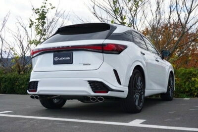 レクサス RX500h/RX350 5AA-TALH17 EXART ONE マフラー スポーツサウンド F SPORT標準バンパー対応 グラファイトメタリックテール