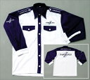 FABULOUS PIT SHIRT 長袖シャツ ブルー サイズ:M