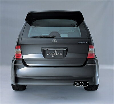MERCEDES BENZ A-class 168 REAR WING 塗装済み