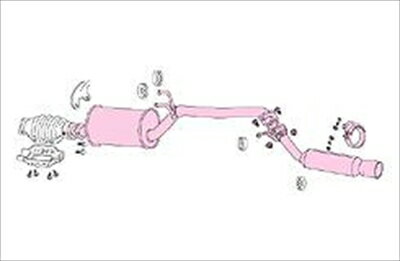 POWER Getter マフラー ラルゴ 2WD マイナー後 W30/CW30 取付込