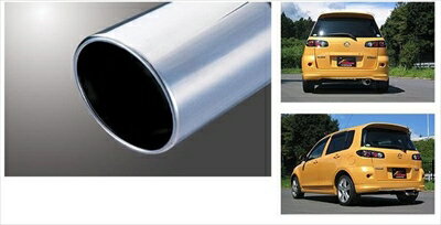 デミオ DY3W/5W Wagolis マフラー DY5W デミオ 1.5 2WD マイナー後 エアロ付 取付込