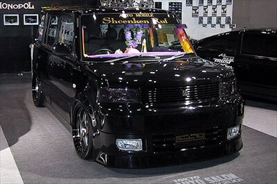 bB NCP30/31前期 Shcenken Ruf フロントバンパー 塗装済み