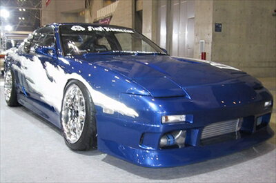 180SX FIRST CONTACT タイプ1 エアロ3点キット 塗装取付込