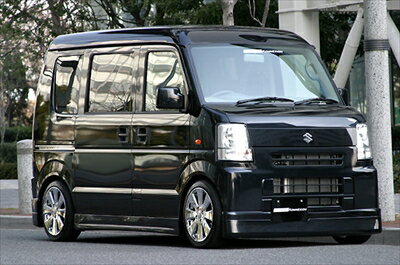 エブリイバン DA64V FOCUS フロントハーフスポイラー 塗装済み