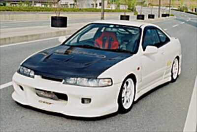 DC2 インテグラ タイプR エアロボンネット FRP 塗装取付込