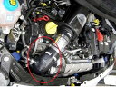 FIAT 500T インテークホース IHI(アイエッチアイ)タービン用 ブラック