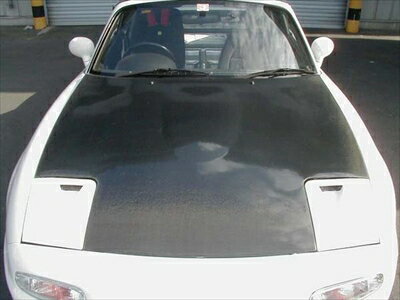 ロードスター NA ノーマル形状ボンネット:FRP 塗装取付込