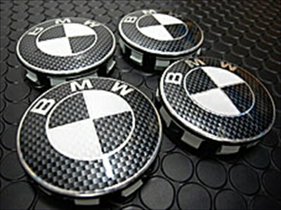 BMW 3 Series E46 カーボンルックホイールオーナメント フロント/リア 1台分