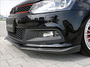 VW POLO 6RC GTI フロントリップスポイラー カーボン製(2)