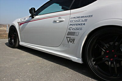 86 ZN6 前期/後期 サイドステップ カーボン製 取付込