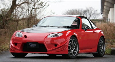 ロードスター NCEC 2008/12- フロントバンパースポイラー T-S FRP製