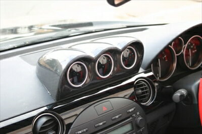 ロードスター NC 3連メーターパネル （52φまで） FRP製 塗装済み